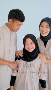 (Harga Satuan) Myesha Couple Kaftan Casual Best seller Baju Lebaran 2023 | Set Couple Family | Baju Pasangan