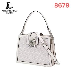 Tas Bordir Elegan Shoulder Warna Kalem Wanita Dewasa Brand L kd 31