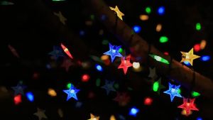 MS/20/100 LED Star Solar Christmas Lights Outdoor Waterproof For Garden Party Lights LED Light Lamp