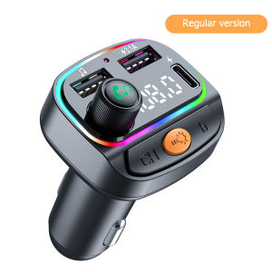 Car Bluetooth 5.3 FM Transmitter Wireless Mp3 Player Handsfree Audio Receiver FM Modulator Type-C 3.1A Quick Charge Adapter