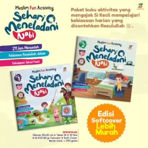 (ISI 2 BUKU) Buku Cerita Anak Islami Muslim Fun Activity Sehari Meneladani Nabi - Ziyadbooks