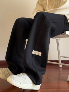 Spring Autumn New Loose Straight Leg Sport Pants