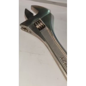Melzer Kunci Inggris 15 Inchi 375 mm Adjustable Wrench Alat Kunci Chrome Vanadium CRV dari USA Tahan Lama & Tahan Karat