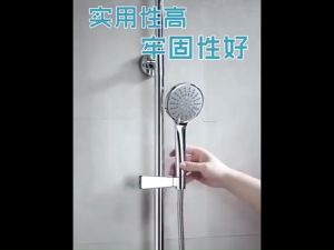 【SKIT SG】Brass Shower Bracket Shower Rail Bracket Chrome-Plated Shower Head Bracket Adjustable Bathroom Accessories Universal Shower Head Holder Shower Rail Head Slider Holder Shower Rail Holder Showerhead Slider Holder Showerhead Bracket No Drill