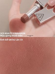 Son Môi 3CE Soft Mist Tube Matte Lipstick Long-lasting Cinnamon Watermelon Seed Mini Sample Lip Makeup Beauty Tools