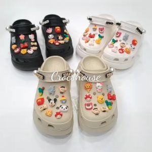 Dép Sục Classic Clog U Crush Đế Cao 6 Phân Tặng Kèm Jibbitz Đá Giày Dép Nữ - Nhà cá sấu Đà Nẵng