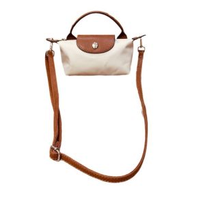 French new mini single handle nylon dumpling bag female fashion shoulder slung handbag portable pocket pocket mini makeup small square bag