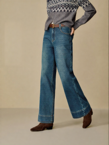 INMAN | Quần Jeans Ôm Dáng Rộng Tẩy Mềm Cách Nhiệt