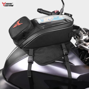 Motocentric Magnetic Motorcycle Waterproof Bag Motorcycle Fuel Tank Bag Navigation Universal Motorbike Tool Backpack Portable