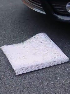 【Zhaozhao】ตาข่ายพีวีซี ใช้ไม่เสีย ตาข่ายพลาสติก ตาข่าย PVC หนาขึ้นห้าเท่า ไม่มีการเสียรูป ล้อมที่ รั้ว