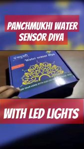 READY STOCK PANCHMUKHI WATER SENSOR DIYA_DECOR LIGHT