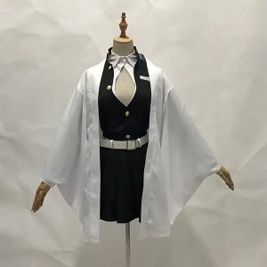 Anime Kimetsu no Yaiba Mitsuri Kanroji Kisatsutai Kimono Cosplay Costume Halloween Clothes