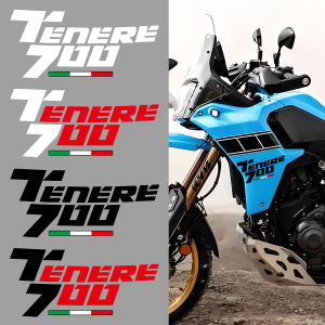 For Tenere 700 TENERE700 T700 XTZ 700 T7 2 PCS Reflective Motorcycle Stickers Moto Motorcross Body Vinyl Decals Accessories