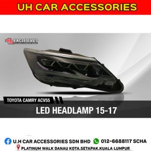 TOYOTA CAMRY XV50 LED PROJECTOR SEQUENTIAL SIGNAL HEADLAMP 15-17