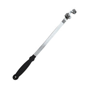 50cm Universal Wrench Extender Tool Heavy Duty Forged Steel Extension Bar Leverage Rod with Thickened Handle for Car Repair