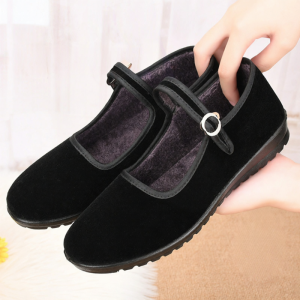 JIFANPAUL | Slip-on Non-slip Soft Sole Cotton Shoes for Work