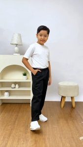 Masi.Kids - Celana Chino Panjang Anak Laki-Laki & Perempuan Dengan 5 Pilihan Warna Kualitas Premium Usia 1-12 Tahun