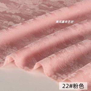 ผ้าแจ็คการ์ดเลียนแบบผ้าไหมเครื่องแต่งกายอะซิติก TJ22286โบราณ