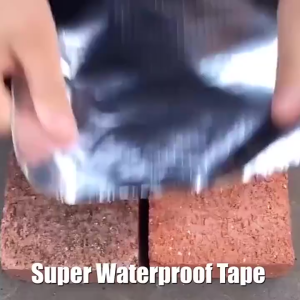 Lakban Anti Bocor / Lem Anti Air / Perekat Super / Alumunium Foil Butyl Rubber Tape Waterproof Perekat Serbaguna Tambal Atap Pipa Panci - HOMIA