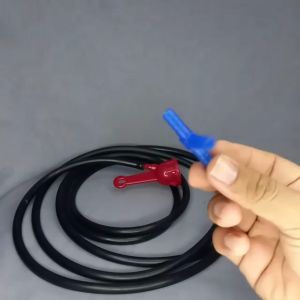 Paket 25 Sambungan Tee Konektor air selang Pipa Sparepart Tempat Minum ayam Otomatis Te T Sambung Cabang 2 Tube