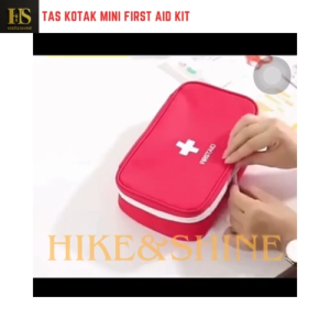 Tas Kotak P3K First Aid Kit Tempat Peralatan Kecil Medis Dan Obat-Obatan