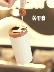 450Ml Portable Coffee Mug Smart Thermos Bottle Led Temperature Display Coffee Cup 316 Stainless Steel Vacuum Mug