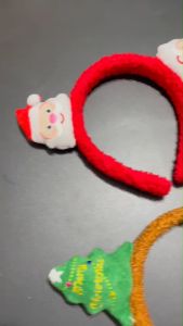 คาดผมหัวการ์ตุน xmas คริสต์มาส ขนาด freesize เด็กคาดได้ผู้ใหญ่คาดได้ (ACC236)