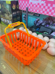 ตะกร้าใส่ไข่ ไข่ไก่ของเล่น ขนาดใหญ่2นิ้ว มี22ฟอง WT-L022