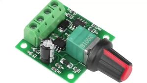 Mini DC PWM Motor Speed Controller 1.8v-15v 2A Low Voltage Regulator Low Voltage Fan Speed Control Switch PWM Adjustable Drive