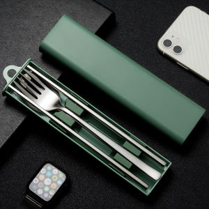 Portable Stainless Steel Cutlery 3-Piece Set