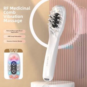 XIAXIU | RF Blue Red Light Scalp Treatment Hair Care Electric Massage Comb
