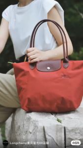 【Made in France】Original Longchamp 1899 / 2605 / 1621 919 Womens shoulder messenger Folding waterproof Dumplings Tote Bag