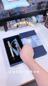 Bộ quà tặng bút kí + bookmark chủ đề hội họa châu âu chu - Vincent van Gogh siêu độc đáo