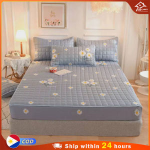Thicken Waterproof Mattress Protector Topper Protector Single/Double/Queen/King Fitted Bedsheet Mattress Pad Cover