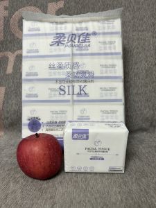 Roubiaja 350 Sheets Small Size Tissue Paper Towels Household Dormitory Use Wet And Dry Use Bamboo Pulp Made Adult Specialty