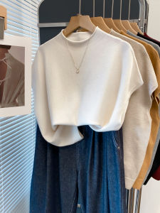 JIANDIYA | Semi-high Collar Casual Loose Spring New Knitwear