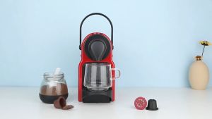 4Pcs Reusable Refillable Coffee Capsule Filter Kopi Isi Ulang Filter Kopi Rumahan