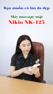 Máy Nâng Cơ 2 Chức Năng Face và Body Nikio NK-125 - Massage EMS Làm Săn Chắc Da Toàn Thân Và Tạo Cằm Vline