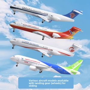 Alloy C919 Model Aircraft Kit with Lights and Landing Gear 47cm