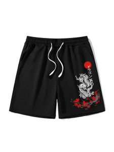 Hot Toys | 2026 Hot Selling Fashion New 3D Printed Japanese Style Dragon Pattern Texture Pattern Outdoor Hip-hop Street Wear Shorts Large