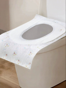 SHI YUE JIE JING(十月结晶) | Waterproof Travel Adhesive Toilet Seat Cover 30 Pieces