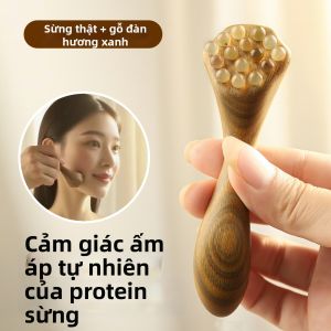 MOYIRAN | Facial Lift and Head Meridian Massage Sheep Horn Comb
