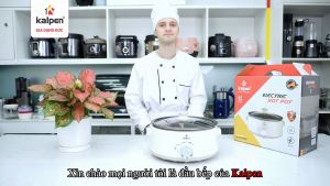 Nồi lẩu điện đa năng Kalpen 5L công suất 1800W khay lẩu tháo rời bảo hành 24 tháng