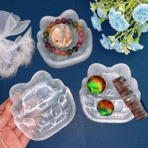【现货】透石膏底盘cinnamoroll Selenite▪️强力净化消磁｜放大水晶能量 •