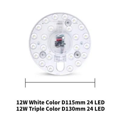 LED Magnetic Ceiling Light Source LED Module Light Panel Ceiling Lamp Source 12W 18W 24W 36W 48W 72W Triple Colour