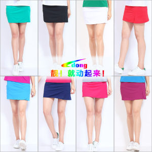 ชุดกระโปรงเทนนิสสำหรับผู้หญิง ชุดกีฬา กระโปรงสั้น กระโปรงกอล์ฟ แห้งเร็ว ป้องกันการสัมผัสได้ในฤดูร้อน กระโปรงทรงเอ