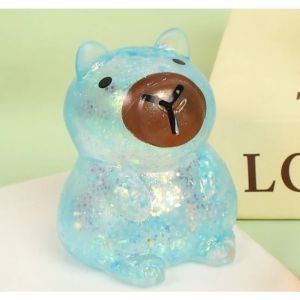 Relieve Irritability Flashing Capybara Squeeze 4 Colors Cute Maltose Filled Elastic Capybara Squeezer Adult Decompression Gift