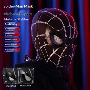 Bandai | Spider-Man Headgear With Movable Eyes Cool Cosplay Accessory Manual Amazing Mask Gift For Festivals Party Display
