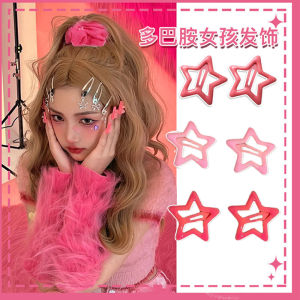 Kẹp Tóc Màu Hồng Dễ Thương Cho Tiệc Tùng Concert Dây Đeo Tai Thỏ Dễ Thương Phụ Kiện Tóc Màu Hồng Kẹp Tóc Dây Đeo Tai Thỏ