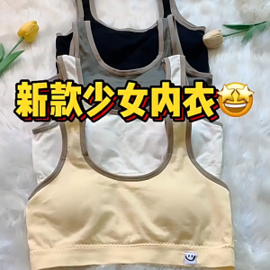 Áo Bra ÁO LÓT NỮ SINH VÀ BÉ GÁI TUỔI DẬY THÌ CAO CẤP 2 LỚP kín đáo chắc chắn đệm mút 1cm chất cotton mềm thấm mồ hôi